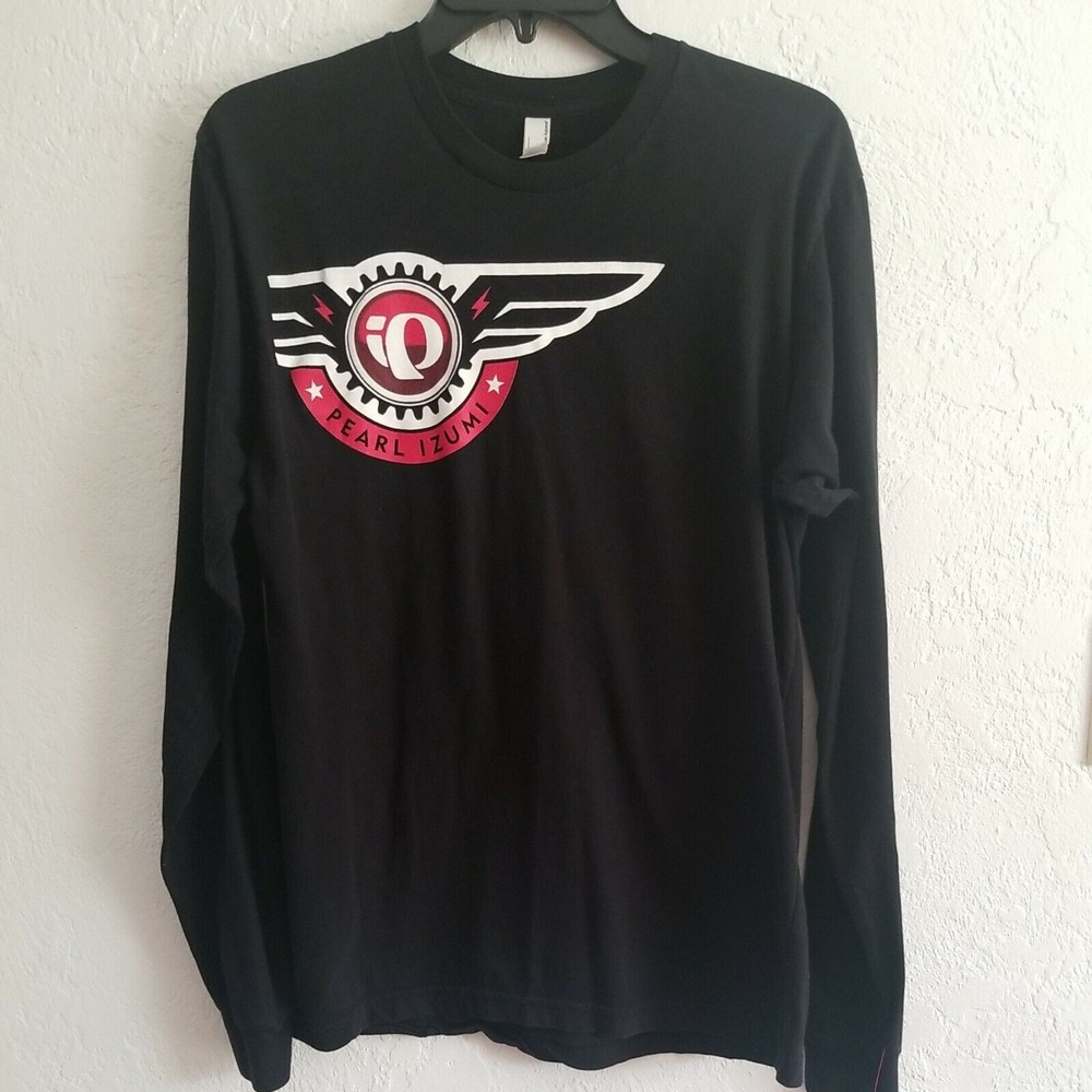 Pearl Izumi Long Sleeve T-Shirt Black USA Abolish the Resistance